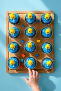 lego cupcakes birthday recipe