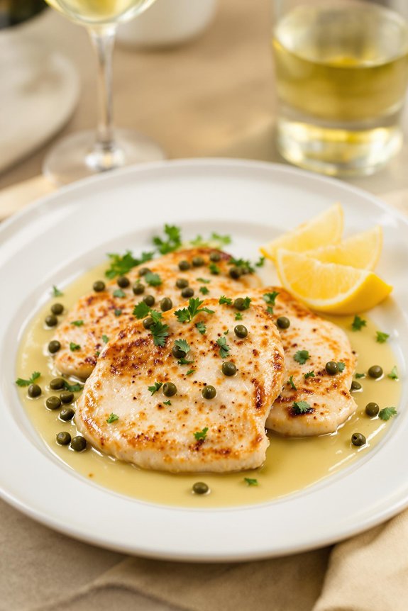 lemon caper turkey scallopini preparation