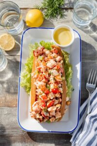lobster roll summer delight