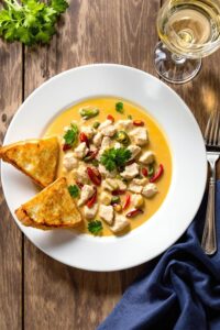 luxurious comfort food dish