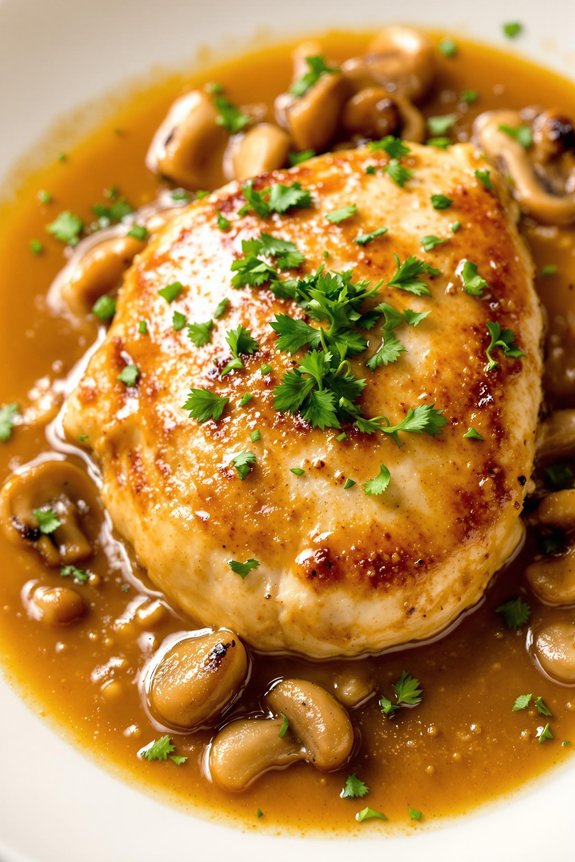 luxurious frangelico chicken recipe