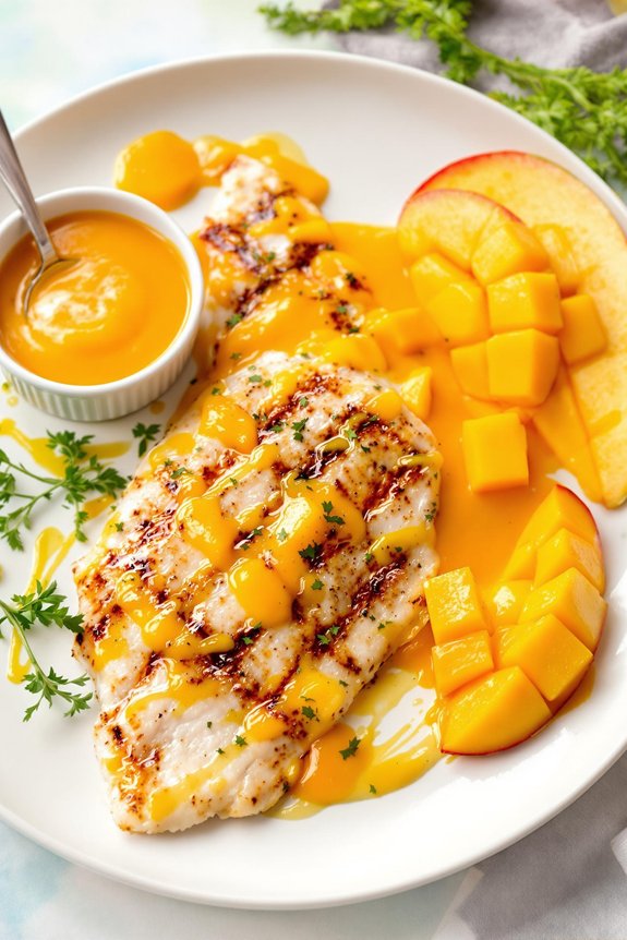 mango marinade tilapia recipe