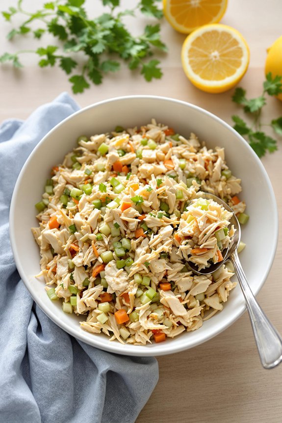 meatless chicken salad recipe