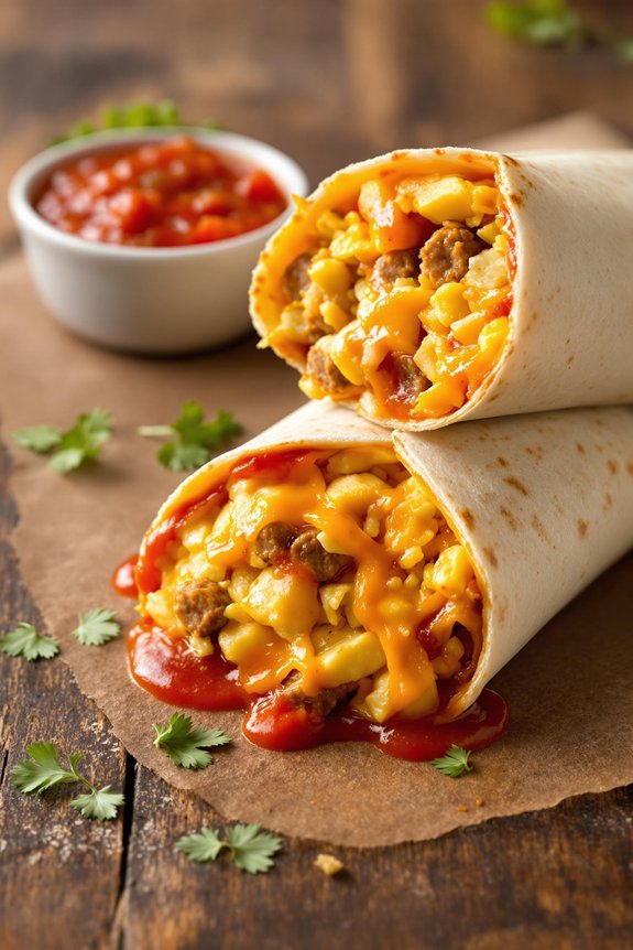 mexican breakfast burrito recipe