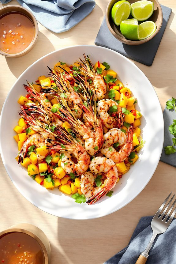 prawn mango salad recipe