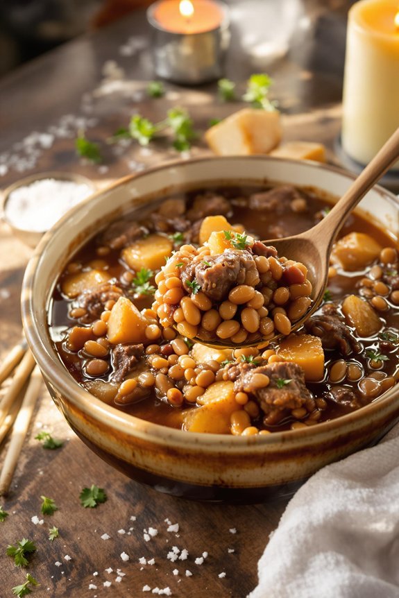 prepare overnight for cholent