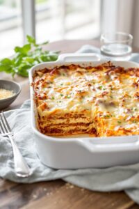 quick and easy lasagna