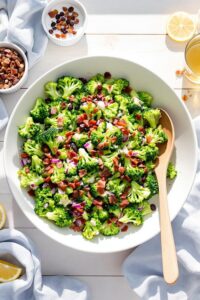 satisfying crunchy broccoli dish