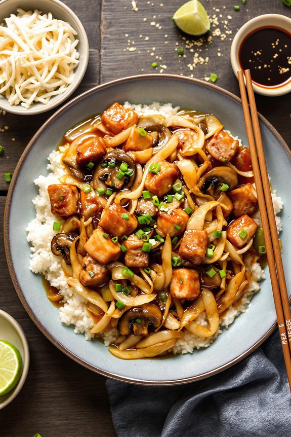 sizzling pork chop suey