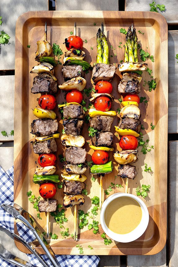 sizzling summer beef kabobs