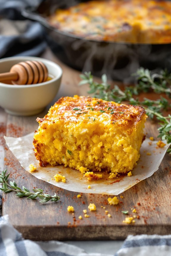 smoky outdoor cornbread recipe