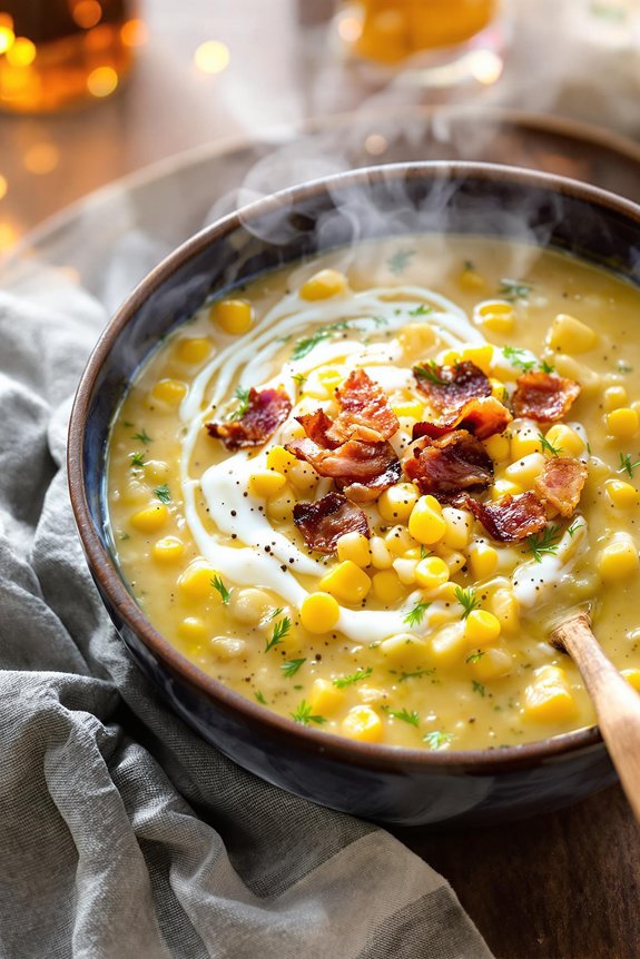 smoky southwest corn chowder