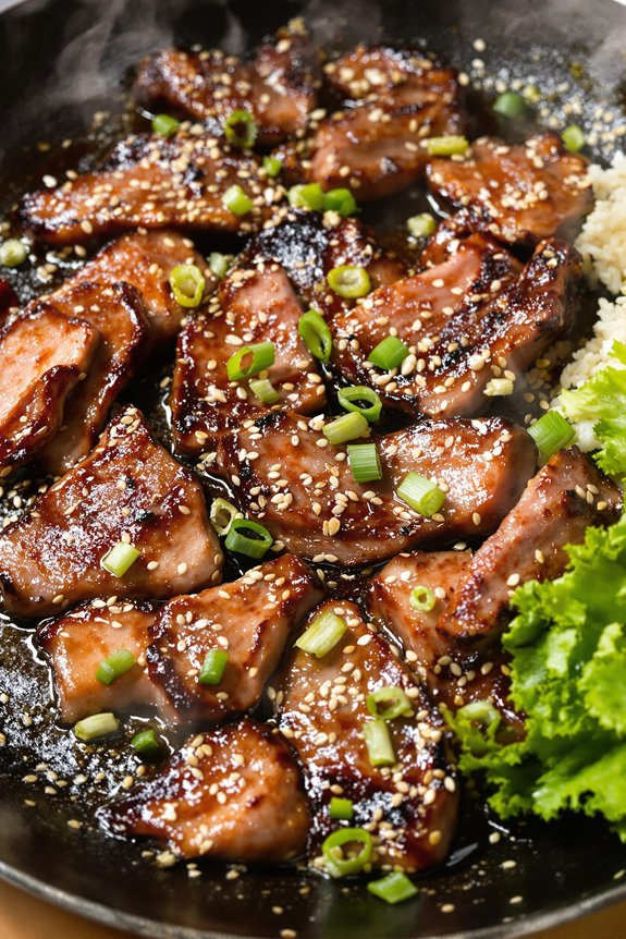 sweet and savory bulgogi