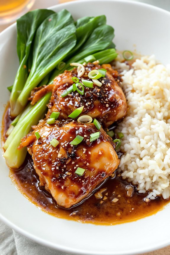 tender asian style slow cooker chicken