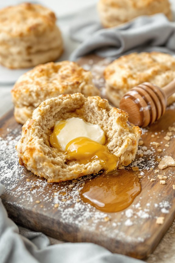 whole wheat fluffy biscuits