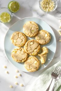 zesty key lime cookies