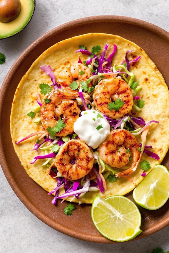 zesty shrimp tacos recipe