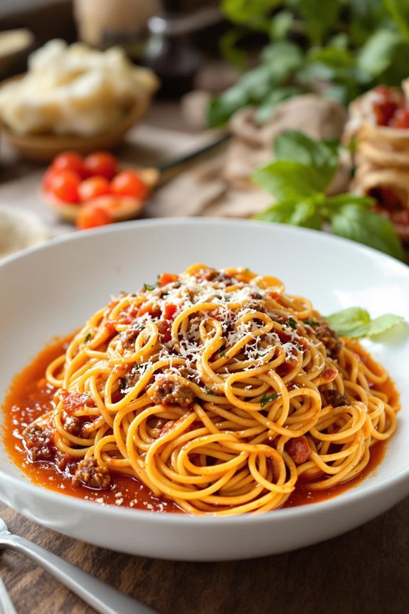 zesty spaghetti bolognese recipe
